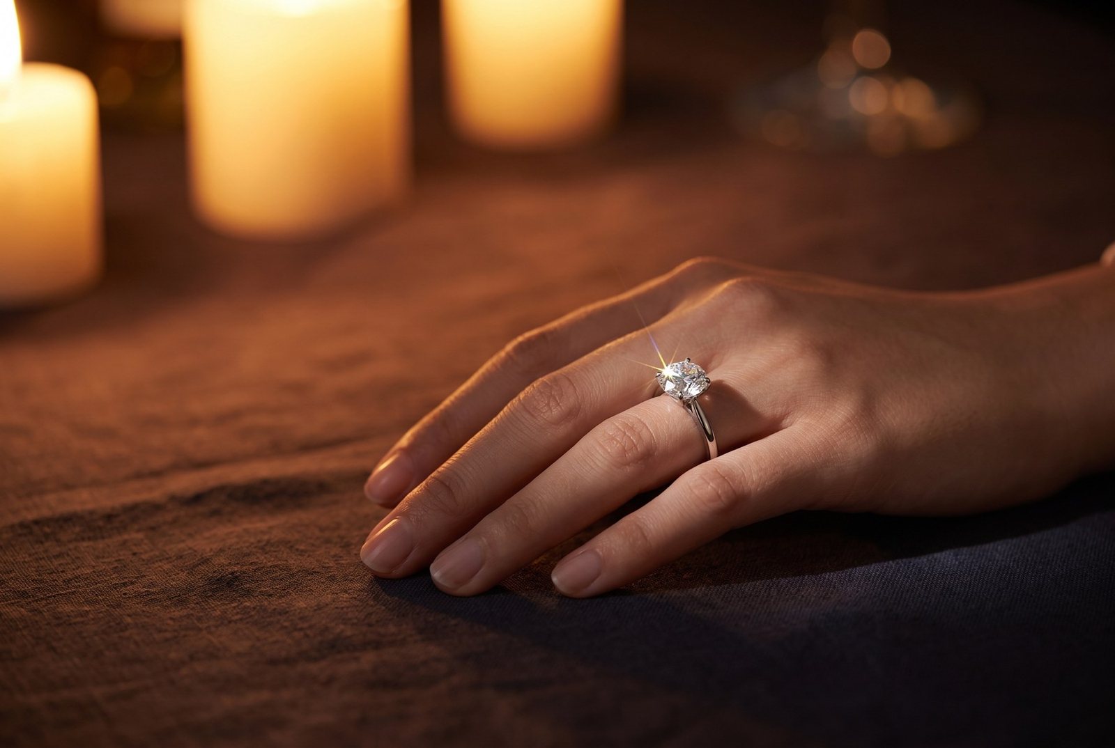 A Corvid ring on the hand